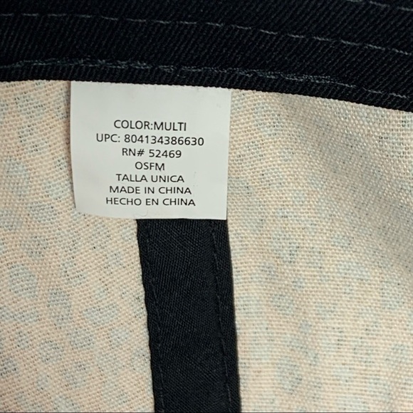 Time and Tru | Leopard Print Baseball Cap Hat NWT - Picture 6 of 6